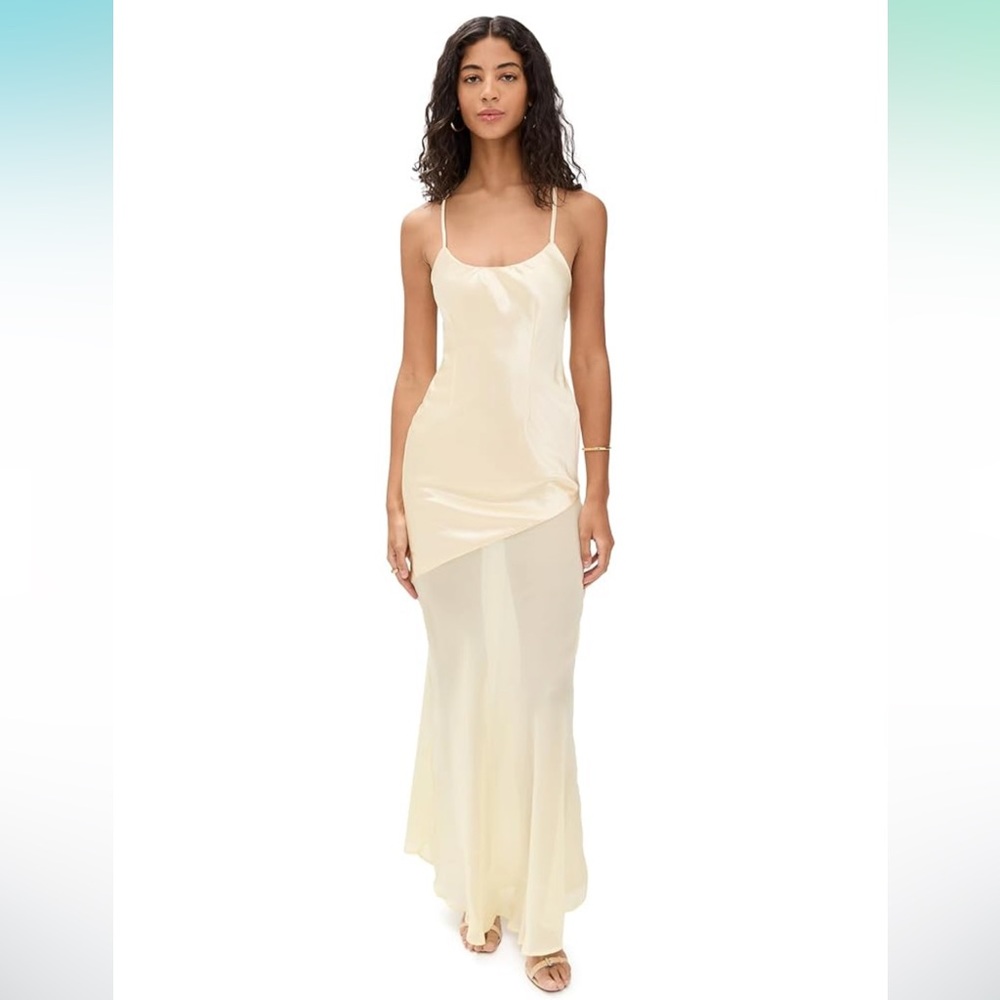 Chic Cream Maxi Dress